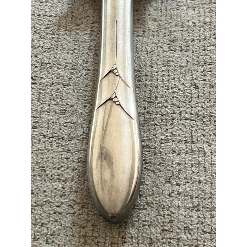 Community Stainless Oneida Debonair Carving Set Vintage Knife and Fork 2 Piece